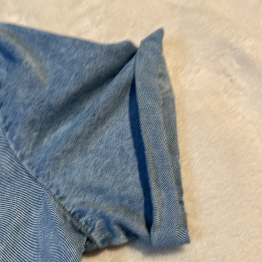 Boutique Purchased Distressed Blue Jean Dress - Picture 4 of 4